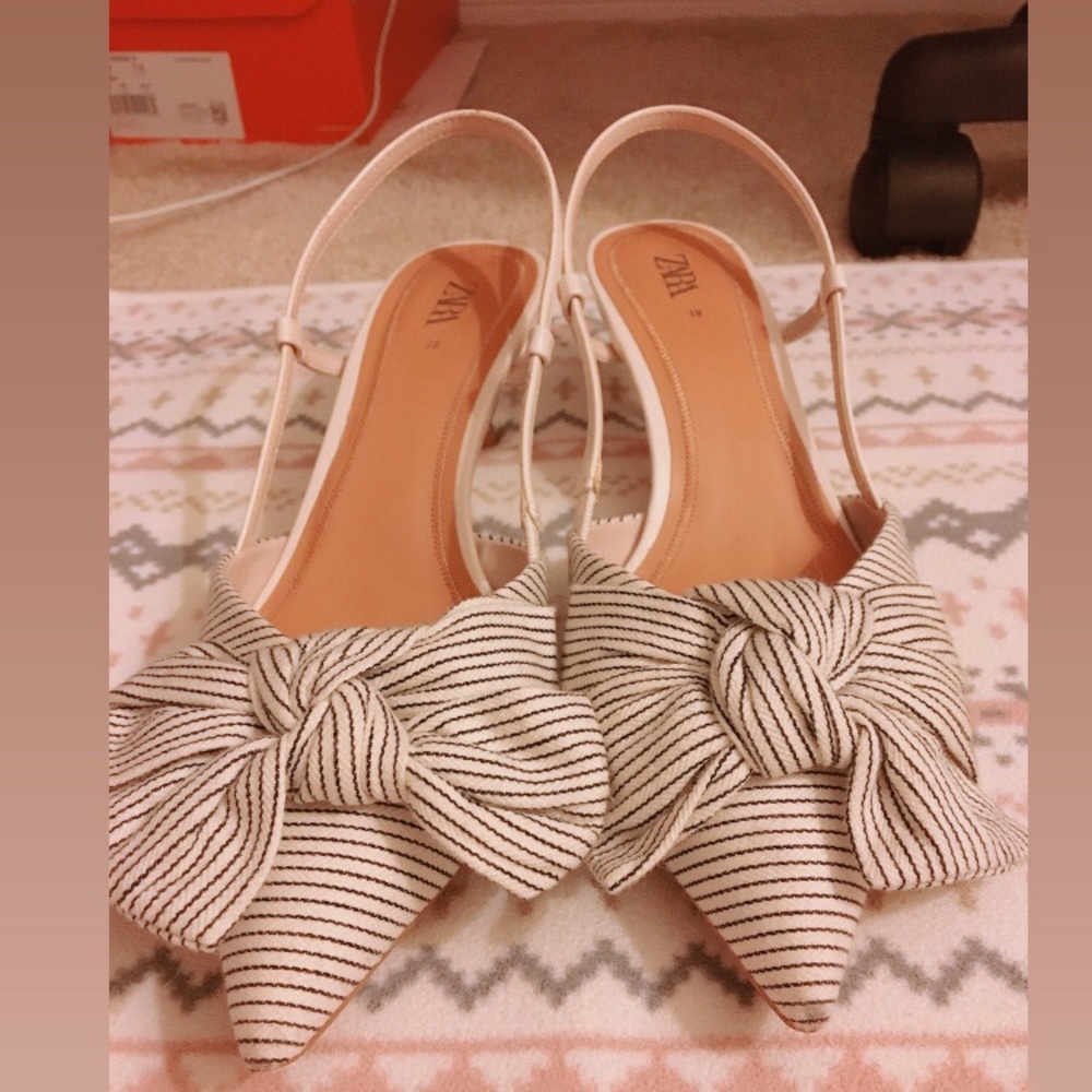 Zara kitten heels